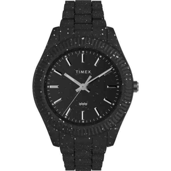 Timex Mens Legacy 42mm WatchBlackBlack