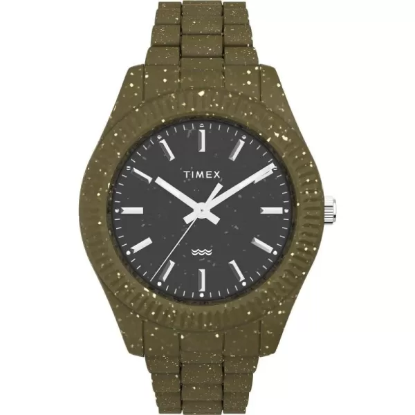 Timex Mens Legacy 42mm WatchGreenBlack