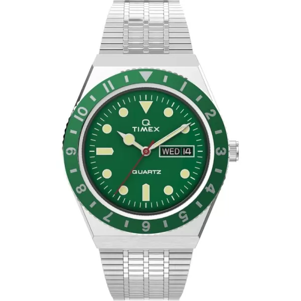 Timex Mens Q Diver 38mm Quartz Watch