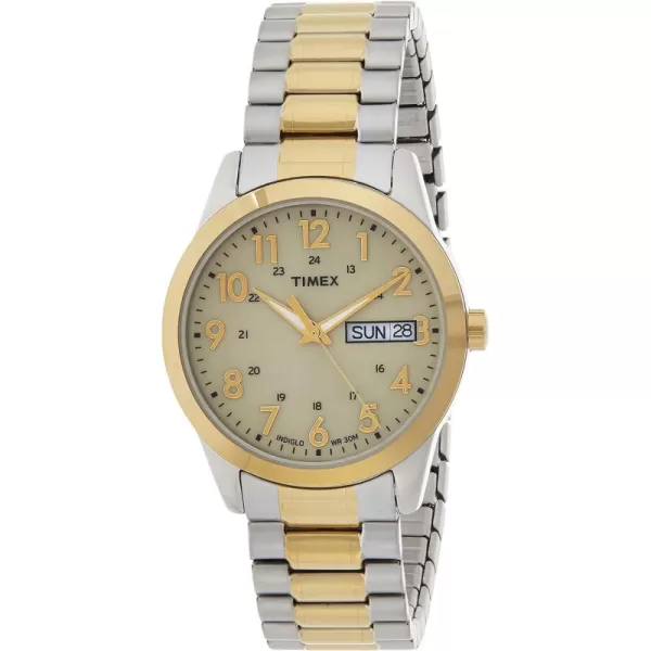 Timex Mens South Street Sport 36mm Watch Box SetTwoTone