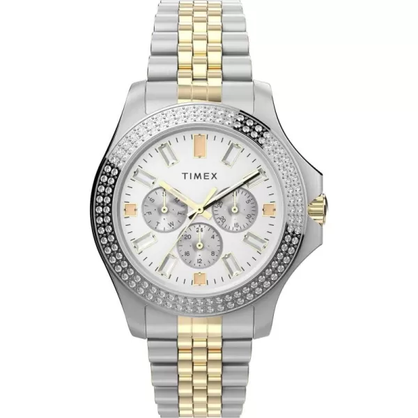Timex Womens Kaia 40mm WatchBlackRainbow