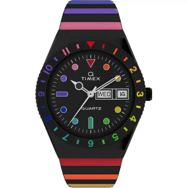 Timex Womens Q 36mm WatchBlackBlack