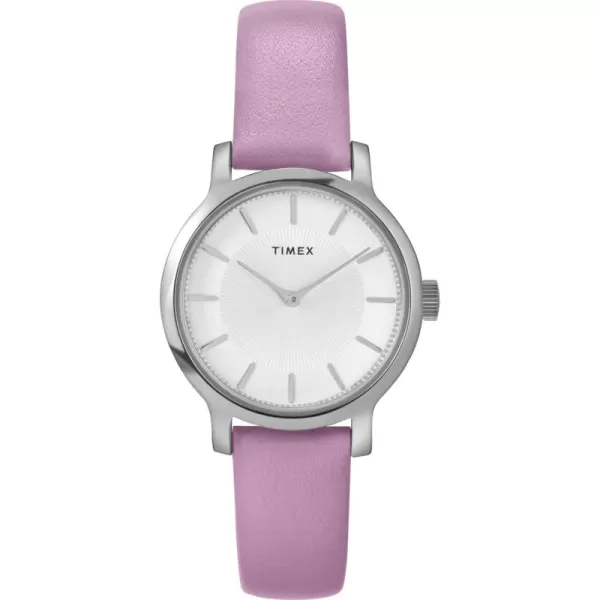 Timex Womens Transcend 31mm WatchPurpleSilverToneSilverTone
