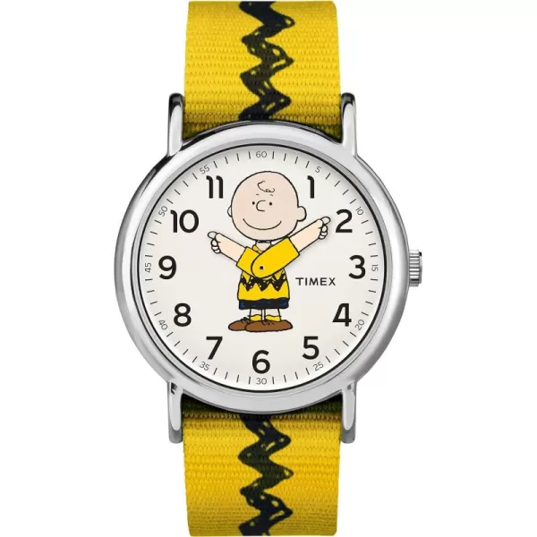 Timex x Peanuts Unisex Weekender 38mm WatchCharlie Brown