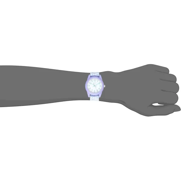 Timex Girls Time Machines Analog Resin WatchPurpleWhite Sport