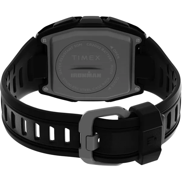 Timex Ironman T300 Activity Tracking Sports Watch  Black Strap Digital Dial Black Case