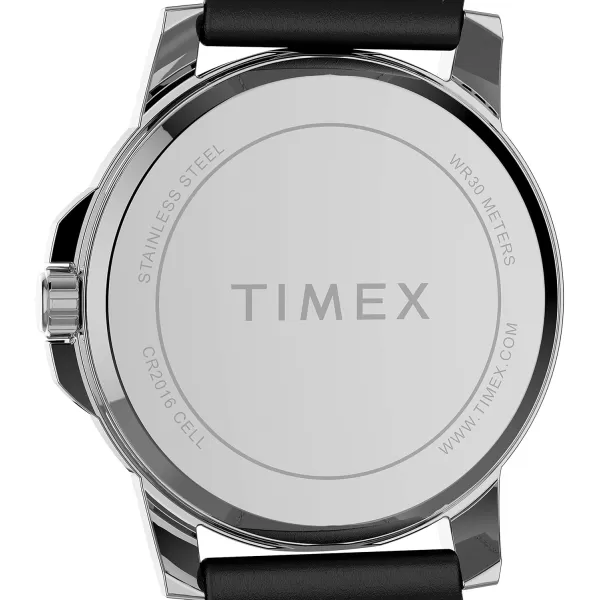 Timex Mens Dress 45mm WatchBlack