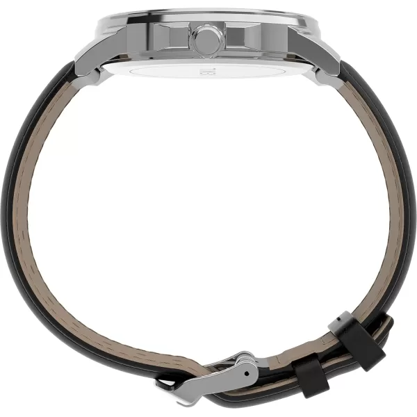 Timex Mens Dress 45mm WatchBlack
