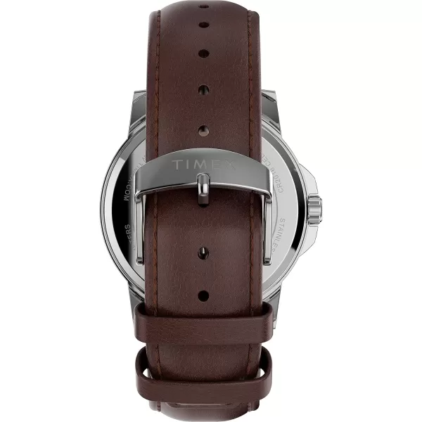 Timex Mens Dress 45mm WatchBrown
