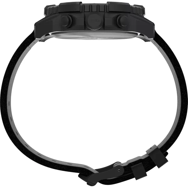 Timex Mens Expedition North Ridge 43mm WatchBlackBlackBlack