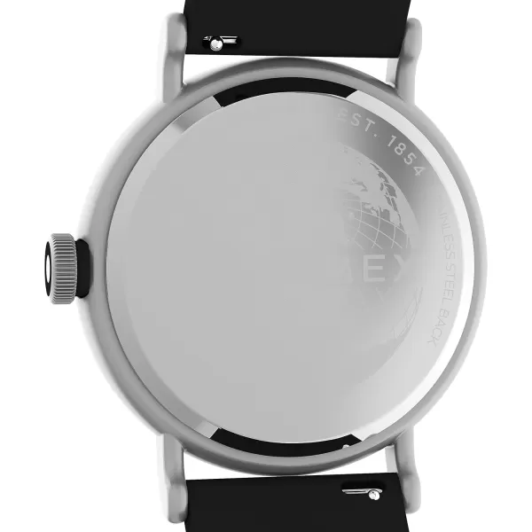 Timex Mens Harborside Coast 43mm WatchBlackBlackSilverToneGreen