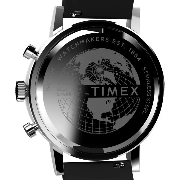 Timex Mens Midtown 38mm WatchBlackChampagne