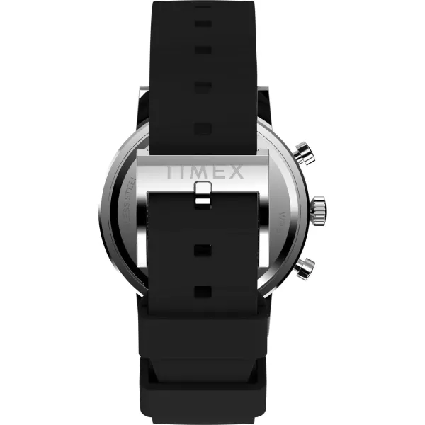 Timex Mens Midtown 38mm WatchBlackChampagne