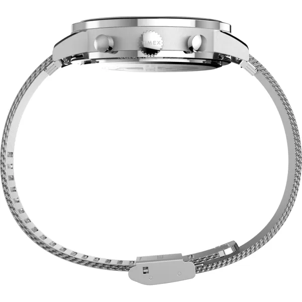 Timex Mens Midtown 38mm WatchStainless SteelGreenStainless Steel