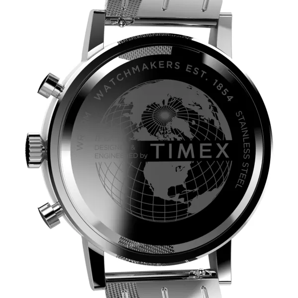 Timex Mens Midtown 38mm WatchStainless SteelGreenStainless Steel