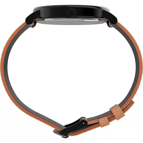 Timex Mens Originals 42mm WatchBrownBlack
