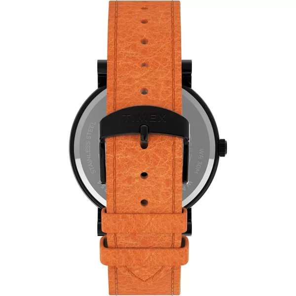Timex Mens Originals 42mm WatchBrownBlack