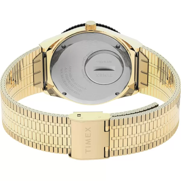 Timex Q Womens 36mm WatchGoldToneCream