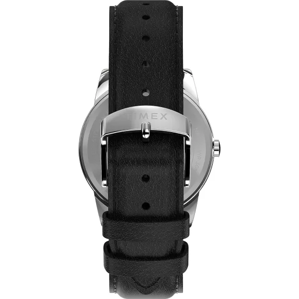 Timex Unisex Keith Haring Easy Reader 40mm WatchBlackBlackSilverTone