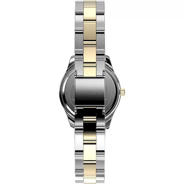 Timex Womens Solar Premium Dress 28mm WatchGoldTone