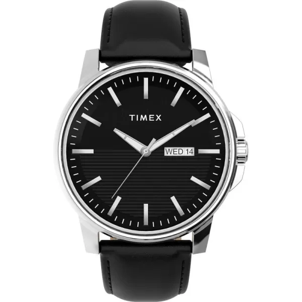 Timex Mens Dress 45mm WatchBlack