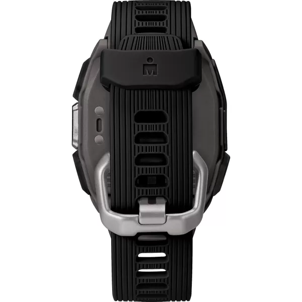 TIMEX IRONMAN R300 GPS Smartwatch with Heart Rate 41mm  Dark Gray with Black Silicone Strap