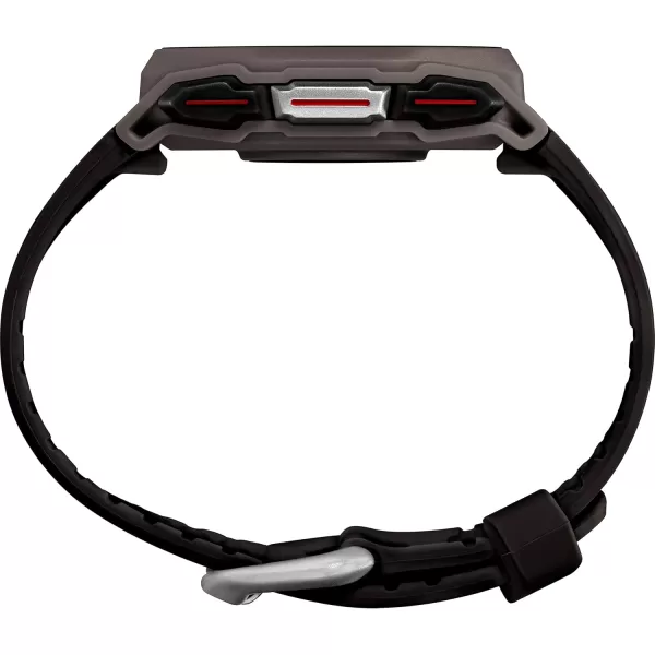 TIMEX IRONMAN R300 GPS Smartwatch with Heart Rate 41mm  Dark Gray with Black Silicone Strap