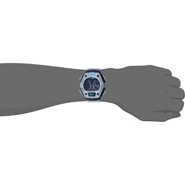 TIMEX Mens IRONMAN Classic 30 38mm WatchGrayBlackNegative
