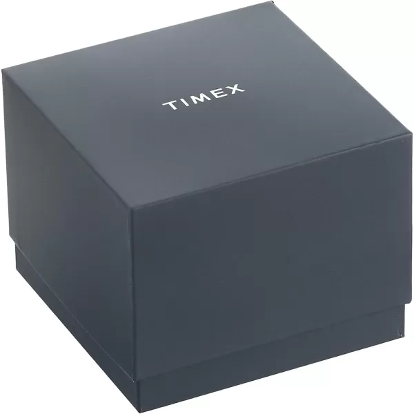 Timex 44 mm Essex AveBlackSilverTone