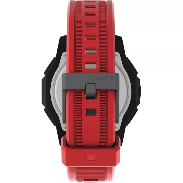 Timex Mens Adrenaline 46mm WatchRedDigitalBlack