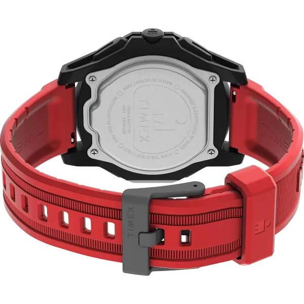 Timex Mens Adrenaline 46mm WatchRedDigitalBlack