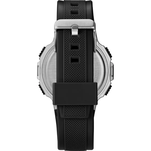 Timex Mens DGTL Rugged 46mm WatchBlackGray