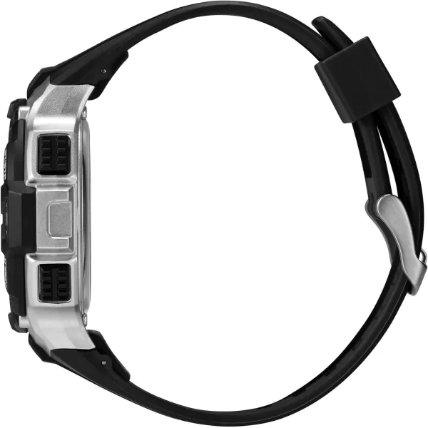 Timex Mens DGTL Rugged 46mm WatchBlackGray