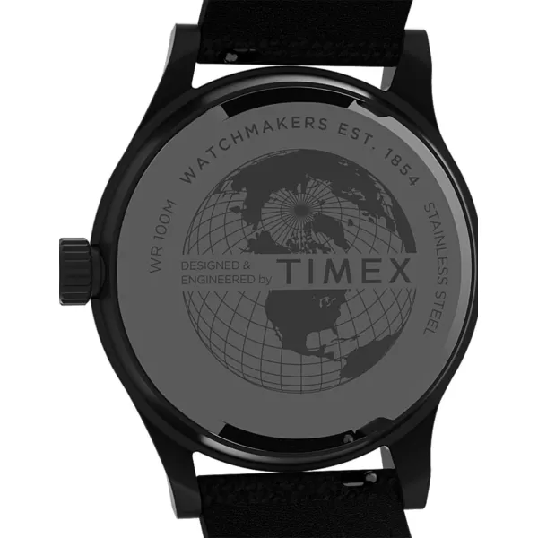 Timex Mens Expedition Sierra 41mm WatchBlackGunmetalGraphite
