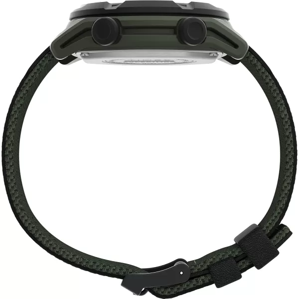 Timex Mens Rugged Digital 43mm WatchBlack