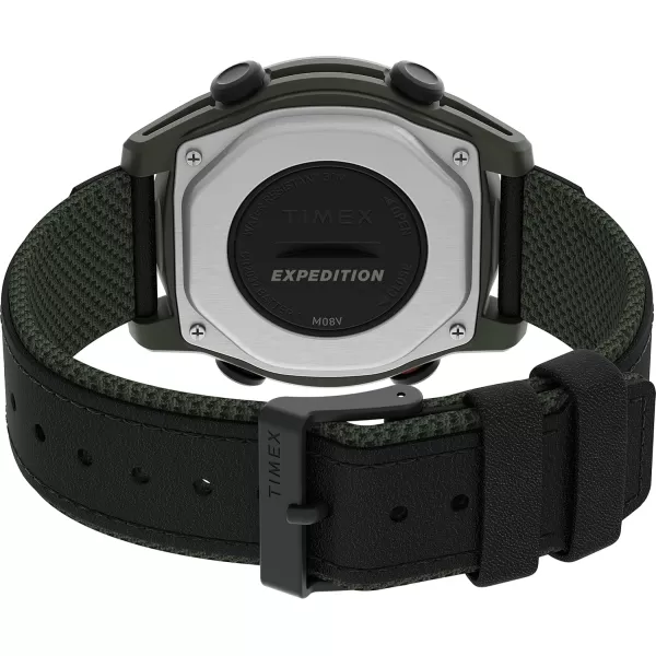 Timex Mens Rugged Digital 43mm WatchBlack