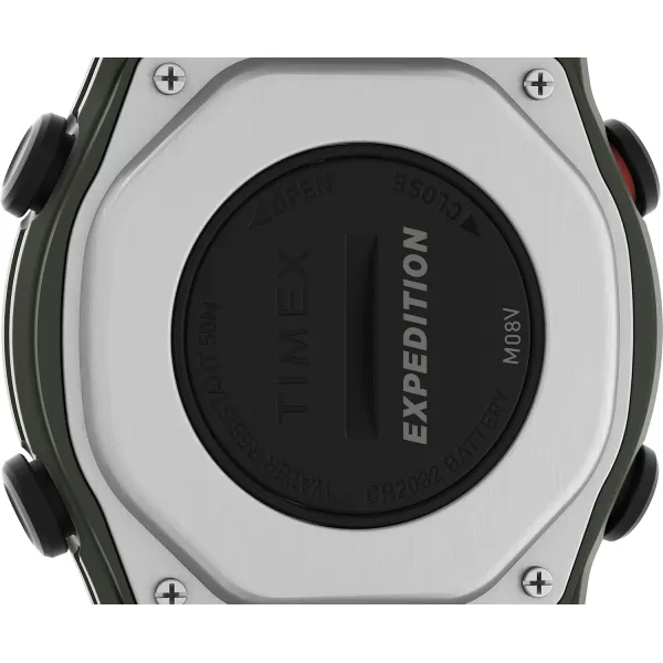 Timex Mens Rugged Digital 43mm WatchBlack