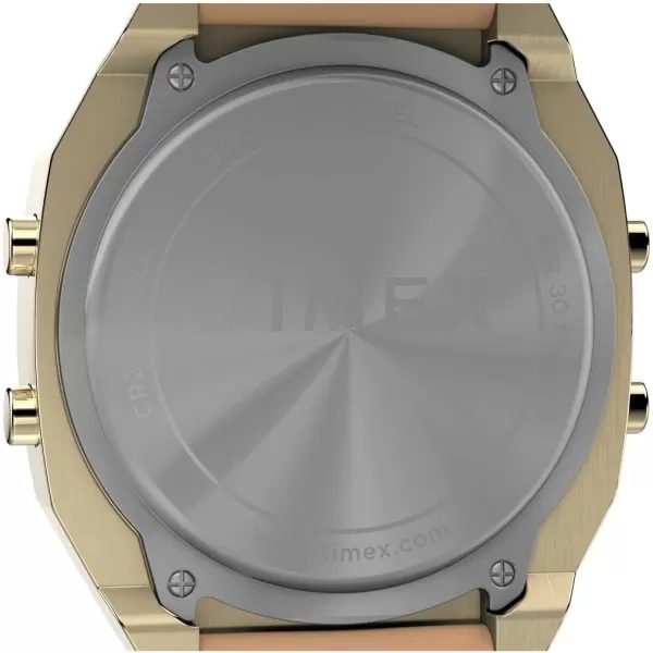 Timex Unisex T80 Steel 36mm WatchPinkDigital