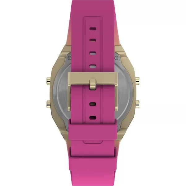 Timex Unisex T80 Steel 36mm WatchPinkDigital