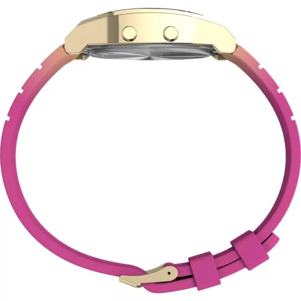 Timex Unisex T80 Steel 36mm WatchPinkDigital