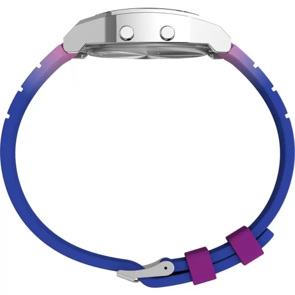 Timex Unisex T80 Steel 36mm WatchPurpleDigital
