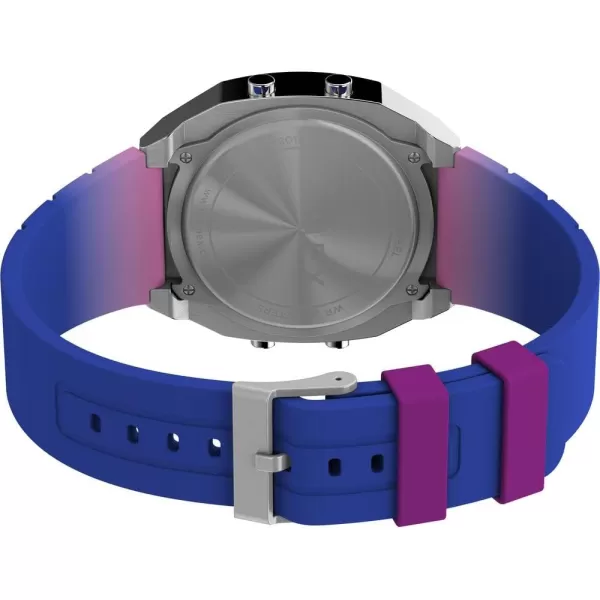 Timex Unisex T80 Steel 36mm WatchPurpleDigital