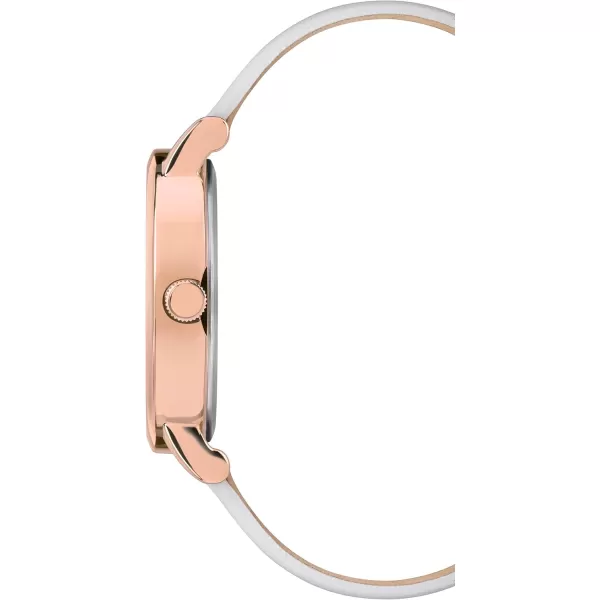 Timex Womens Crystal Opulence WatchWhiteGold