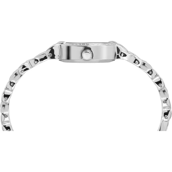 Timex Womens Dress Analog 19mm Watch ampamp Bracelet Set with Swarovski Crystals