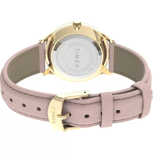 Timex Womens Easy Reader WatchPinkRose GoldToneWhite32mm