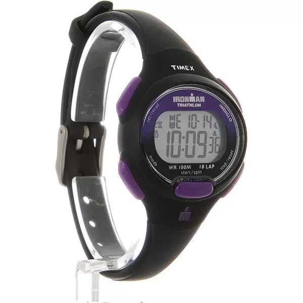 Timex Womens Ironman Essential 34mm WatchBlackPurple