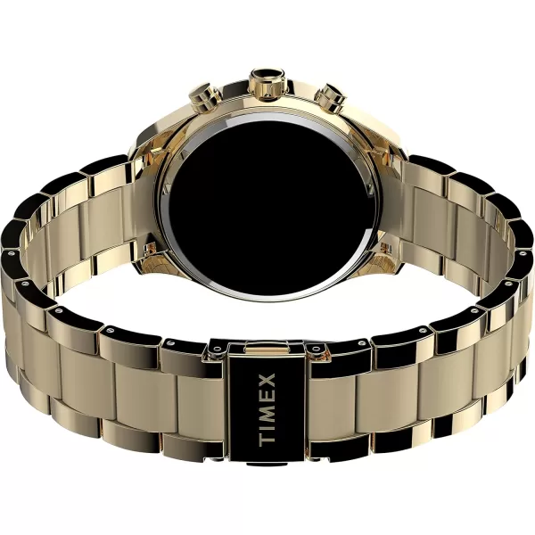Timex Womens Standard Chronograph 38mm WatchGold Tone