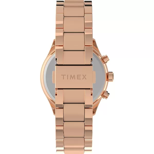Timex Womens Standard Chronograph 38mm WatchRose Gold