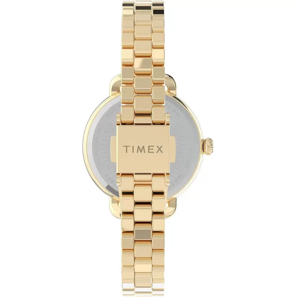 Timex Womens Standard Demi 30mm WatchTwoToneWhite
