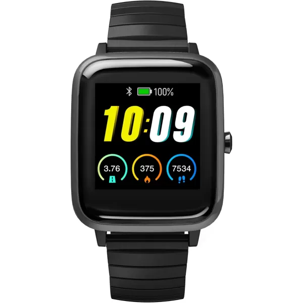 iConnect Timex Active Black Bezel and Black Caseback with Black Expansion Band